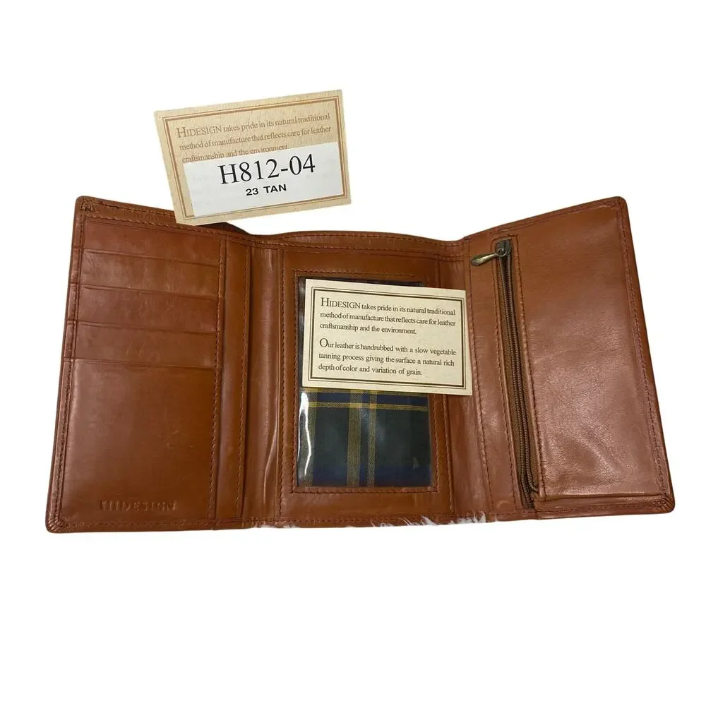 Hidesign tan leather